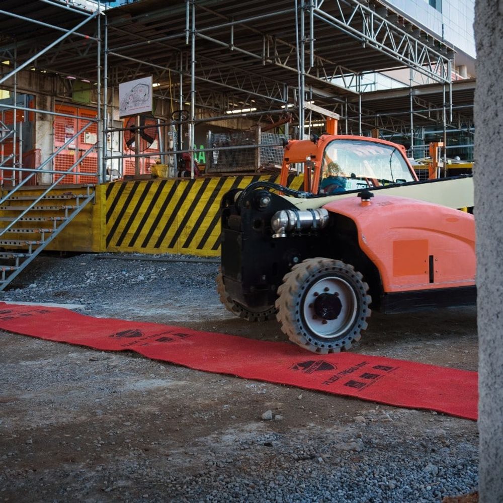 Surface Shield Flex Tread Mat, Red, large image number 2