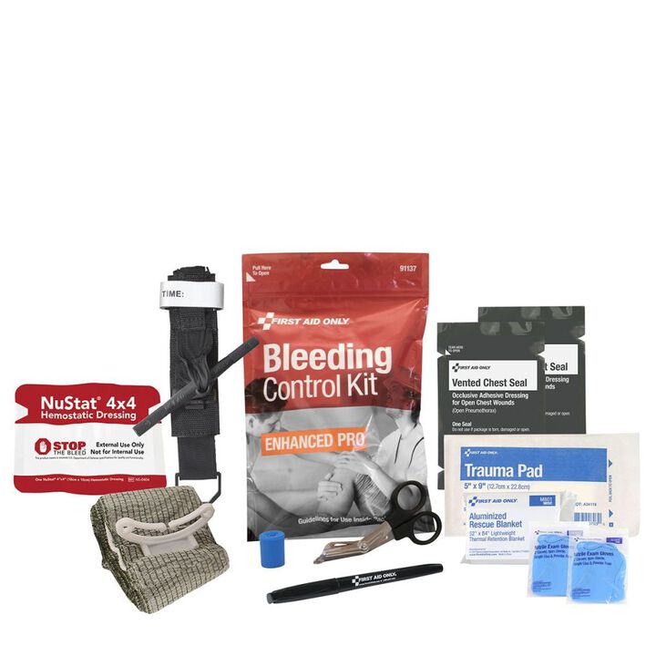 First Aid Only Enhanced Pro Bleeding Control Kit, large image number 1