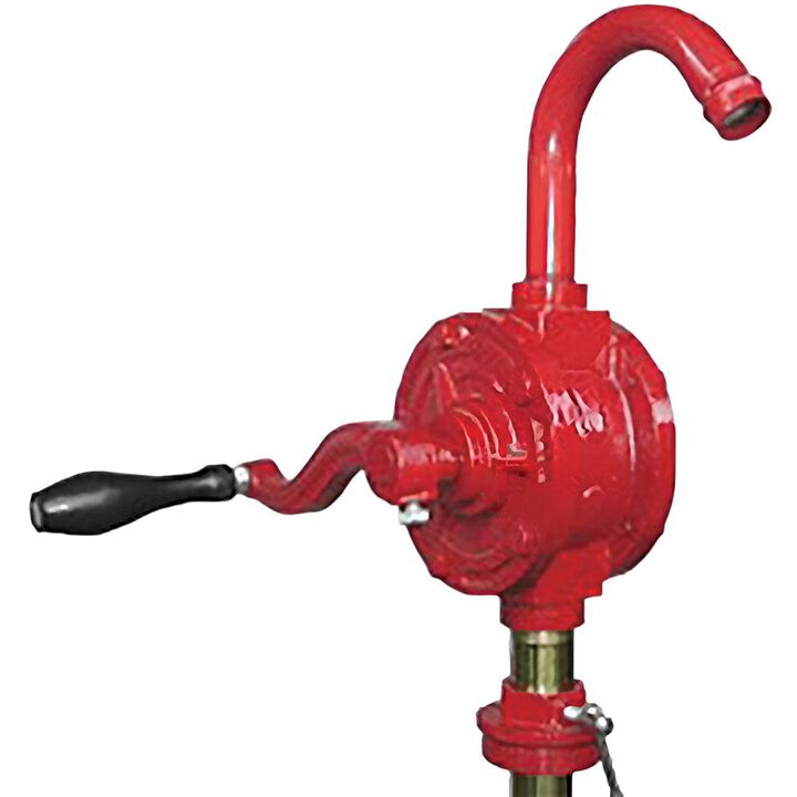 American Forge 15-55 Gal. Hand Rotary Cast Iron Pump with Heavy Duty Cast Vanes and Nitrite Rubber Seals