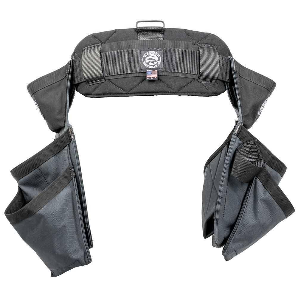 Badger Tool Belts Side-By-Side Framer Tool Belt Set, Gunmetal, large image number 2