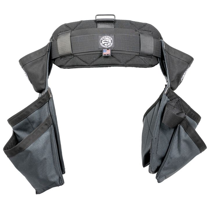 Badger Tool Belts Side-By-Side Framer Tool Belt Set, Gunmetal, large image number 1