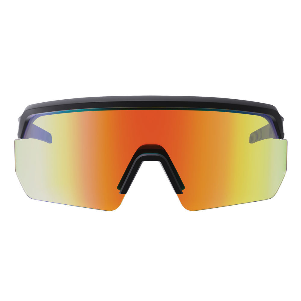 Ergodyne AEGIR-AFASM Safety Glasses, Matte Black Frame, Orange Mirror Lens, large image number 10