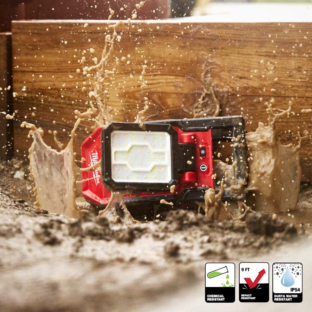 Milwaukee M18 ROVER Clamping Flood Light (Bare Tool), large image number 9