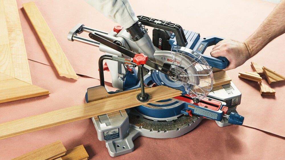 Bosch 18V 7-1/4 Inch Slide Miter Saw (Bare Tool) Reconditioned, large image number 11