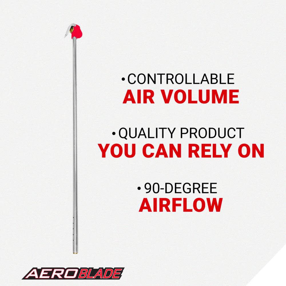 Milton AeroBlade 24in Extension Reach Nozzle Blow Gun, large image number 5