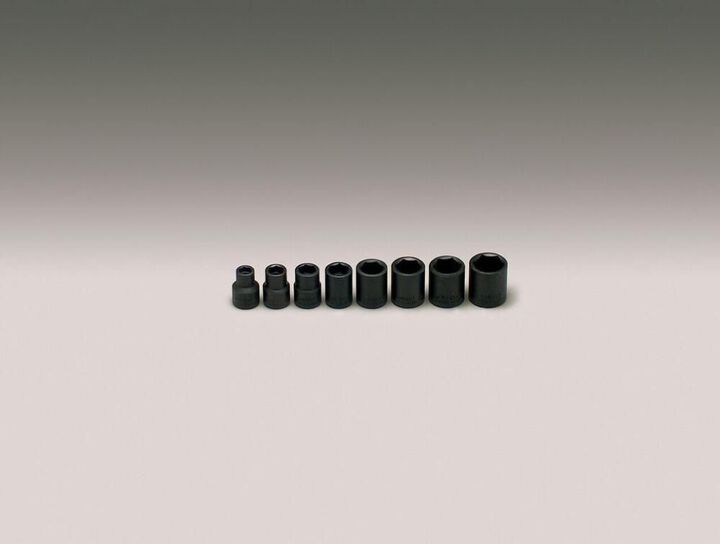 Wright Tool 3/8 In. Dr. 8 pc. Impact Socket Set 5/16 In. to 3/4 In.