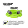 Flexzilla SwivelGrip Garden Lead-in Hose, 5/8 Inch x 10 Feet, 3/4 Inch - 11 1/2 GHT Fittings, ZillaGreen, small image number 2