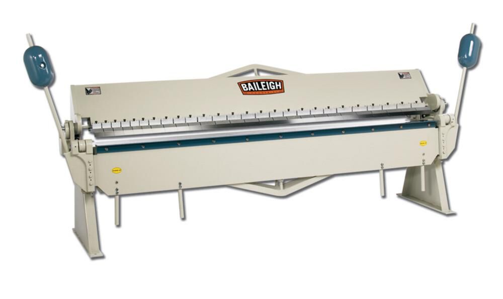Baileigh BB-12014 120-Inch Box & Pan Brake 14-Gauge Mild Steel, large image number 1
