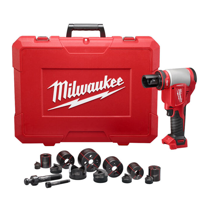 Milwaukee M18 FORCE LOGIC 10 Ton Knockout Tool 1/2 Inch to 2 Inch (Bare Tool)