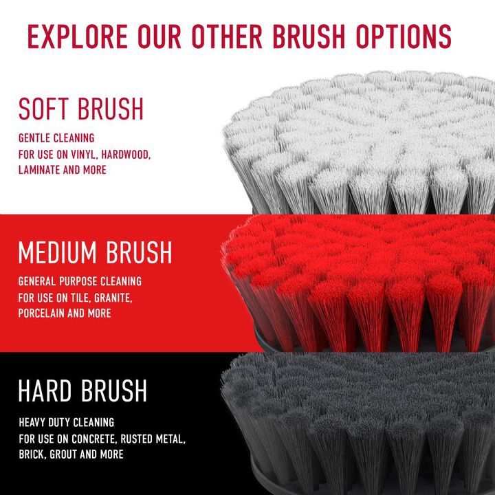 Hoover Residential Vacuum 6 Inch Medium Bristle Cleaning Brush, large image number 5