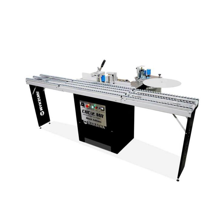 Maksiwa International Cabinet Edgebander with Dual Glue Pot 220V 1 Phase