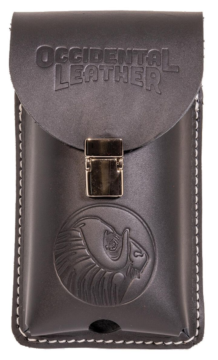Occidental Leather Clip-On XL Leather Phone Holster Black
