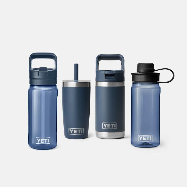 YETI Rambler Jr 10 Oz Tumbler with Silicone Straw Lid Rescue Red, large image number 4