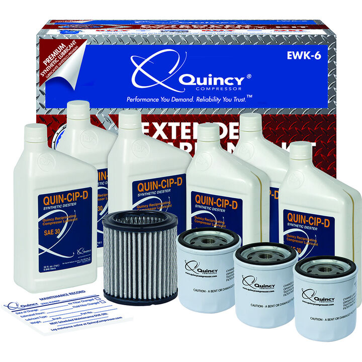 Quincy Extended Warranty & Maintenance Kit for QP 5 & 7.5 HP Compressors, large image number 0