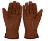 Protective Industrial Products Boss Xtreme Brown Fleece Lined Goatskin Driver Gloves Medium, small image number 2
