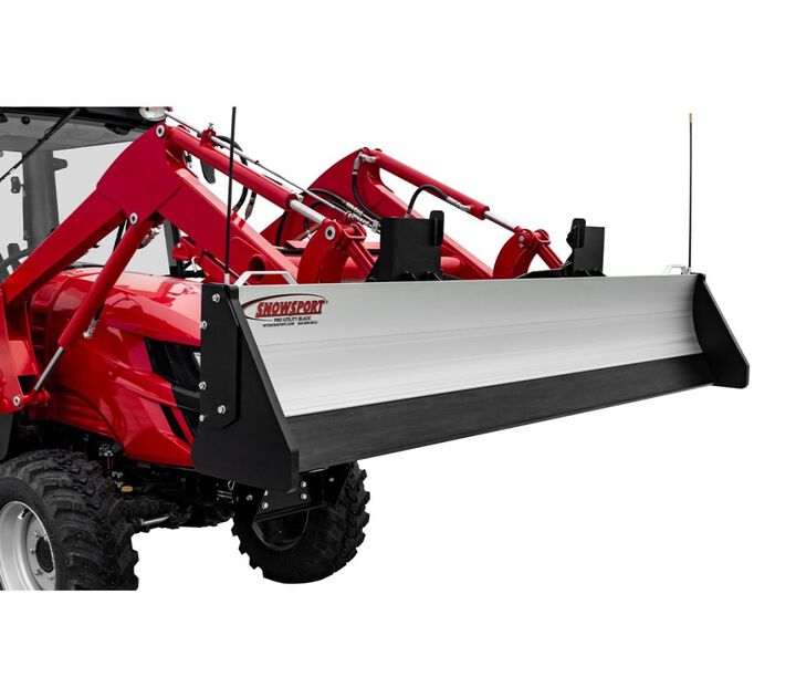 SNOWSPORT Pro 96 Inch Corrosion-Resistant Utility Snow Blade with Quick Attach Brackets
