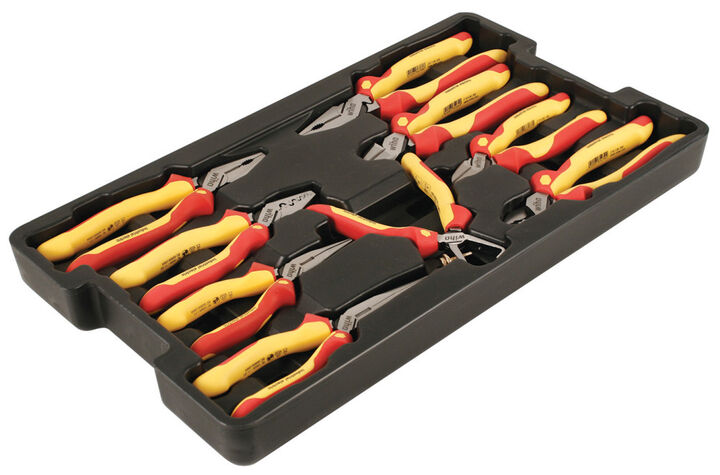 Wiha Insulated Pliers-Cutters Set 9 Pieces