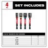Milwaukee SHOCKWAVE Impact Duty 2 9/16 Magnetic Nut Driver Set 4pc, small image number 2