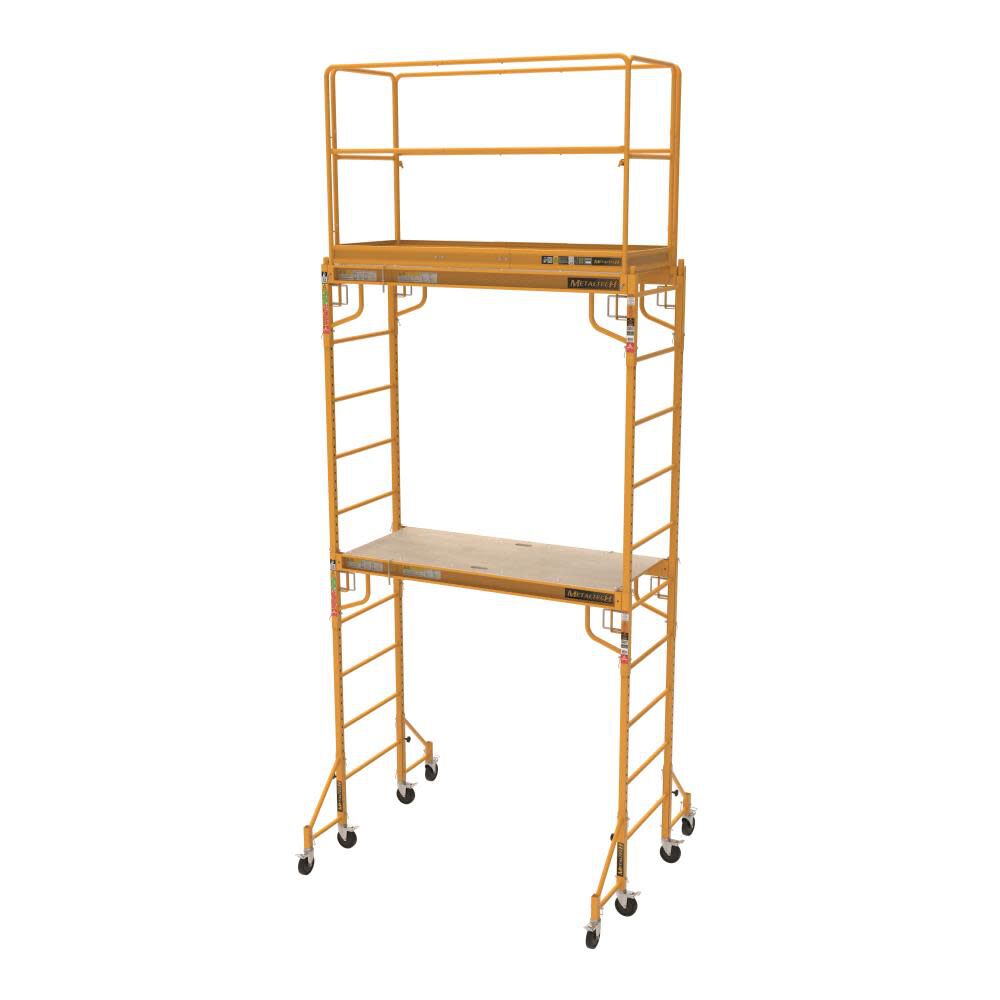 Metaltech 12 ft Jobsite Series Baker Tower, 840 lbs Load Capacity, large image number 1