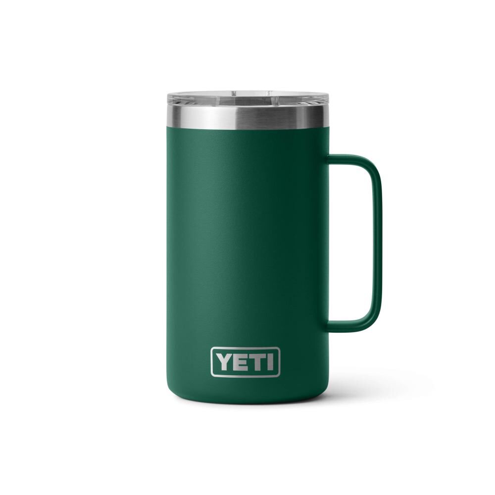 YETI Rambler 24 Oz Stackable Mug with Magslider Lid Black Forest Green, large image number 1