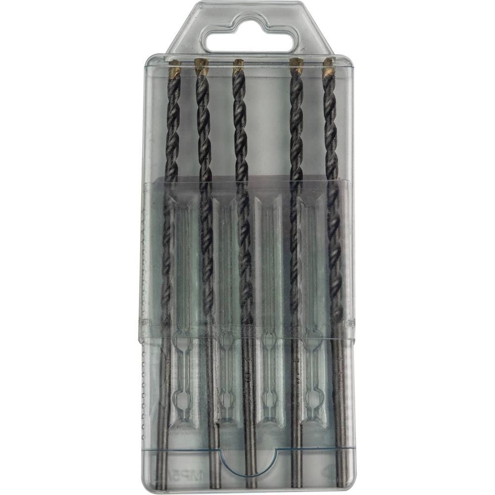 Makita Carbide Tipped Percussion Masonry Hammer Drill Bits 3/16in x 6in 5pk, large image number 5