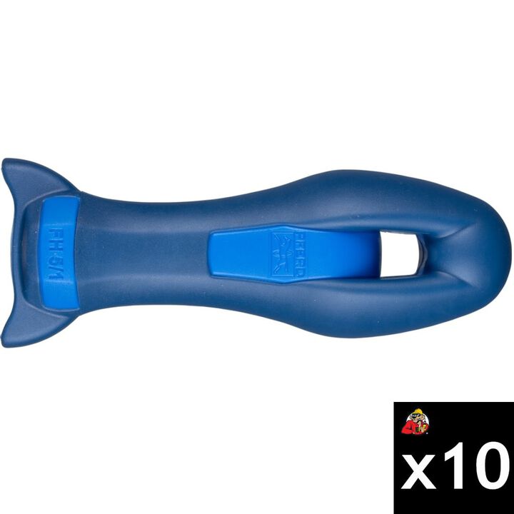 Pferd FH 5/1 115mm Ergonomic Handle Bundle for Flat Files, 10 Pieces