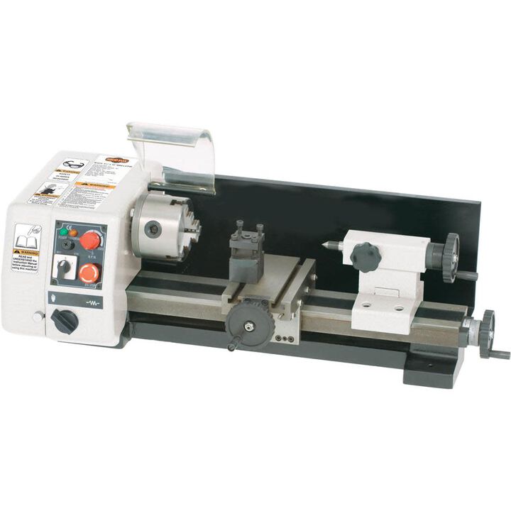 Shop Fox Mini Metal Lathe 110V 1/5HP 1 Phase 6in x 10in