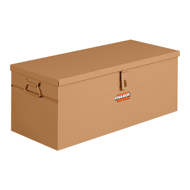 Knaack Jobmaster 28 Inch 2.3 Cu-Ft. Tan Steel Hand Held Tool Storage Box