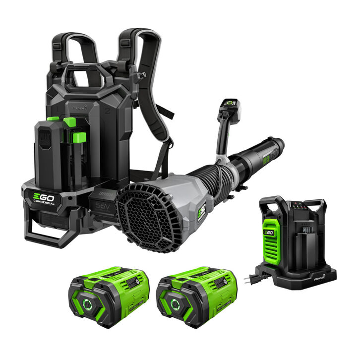 EGO Commercial 800 CFM Backpack Blower Kit with 2 x 10 Ah Batteries