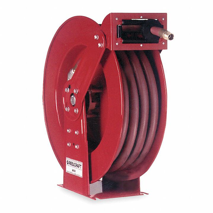 Reelcraft Series 80000 Dual Pedestal Hose Reel 3/4 Inch x 50 Ft, large image number 1