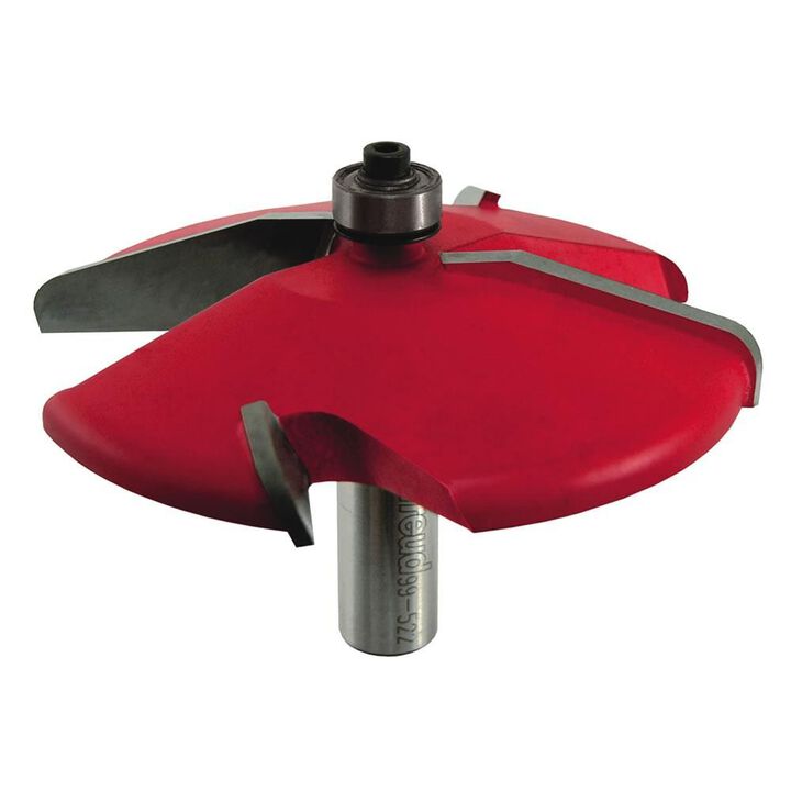 Freud 3-1/2 In. (Dia.) Quadra-Cut Raised Panel Bit with 1/2 In. Shank