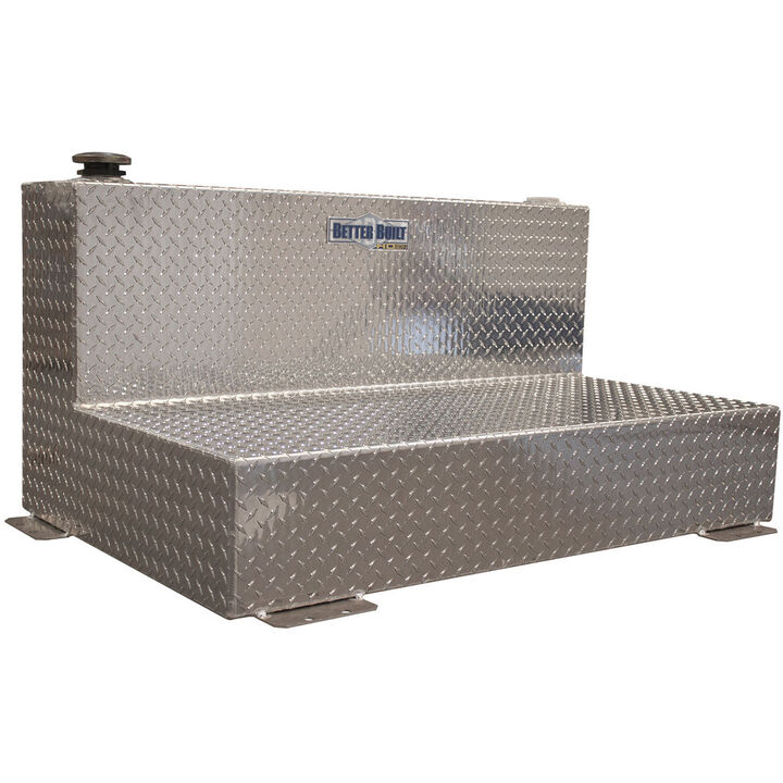Better Built 75 Gallon HD Series inLin Transfer Tank ALUMINUM BRITE