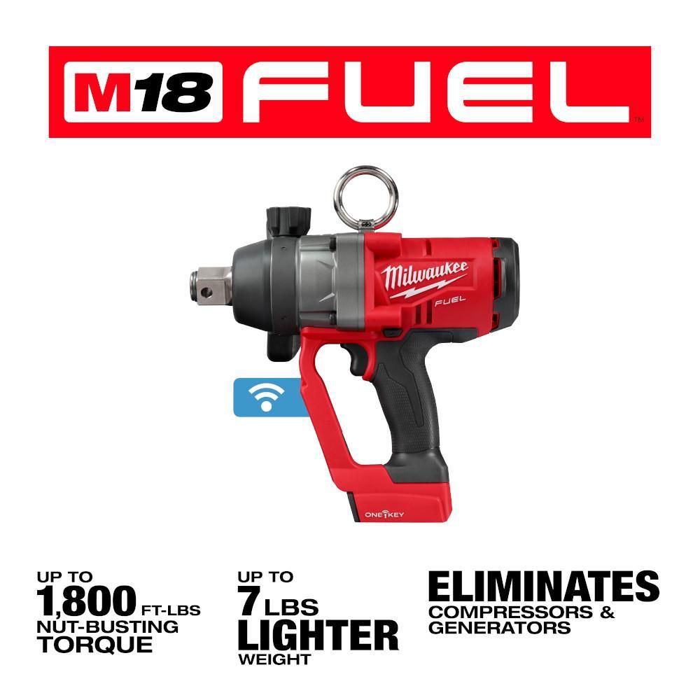 Milwaukee M18 FUEL 1 in High Torque Impact Wrench with ONE-KEY (Bare Tool), large image number 3