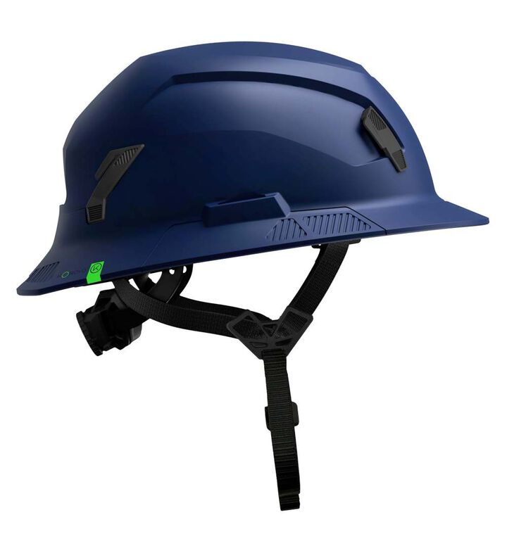 Studson Full Brim Non-Vented Safety Helmet Type 2 Class E Navy Blue North America Dual-Certification, large image number 5