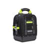 Veto Pro Pac 35 Lbs Medium Zippered Tech Tool Backpack, Black/Hi-Viz Yellow , small image number 1
