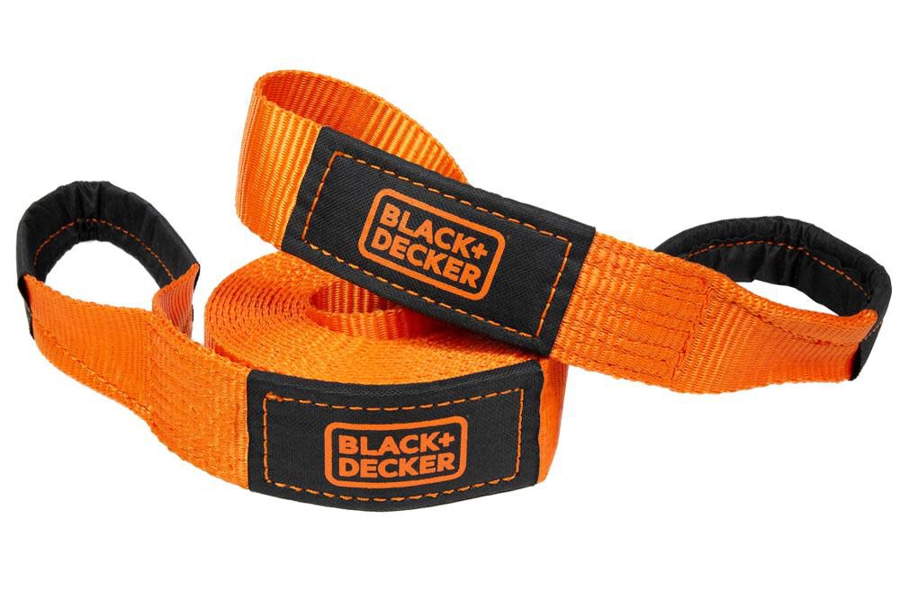 Black and Decker Recovery Strap 2in x 20' Medium Duty 9000 LB Break Strength, large image number 1