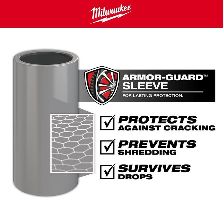 Milwaukee SHOCKWAVE Impact Duty Socket 1/2 Drive 22MM Metric Lug Nut Wheel, large image number 4