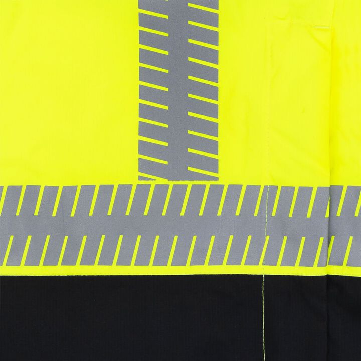 DEWALT Type R Class 3 Ripstop Wind and Rain Jacket, Hi-Vis Green, Medium, large image number 7