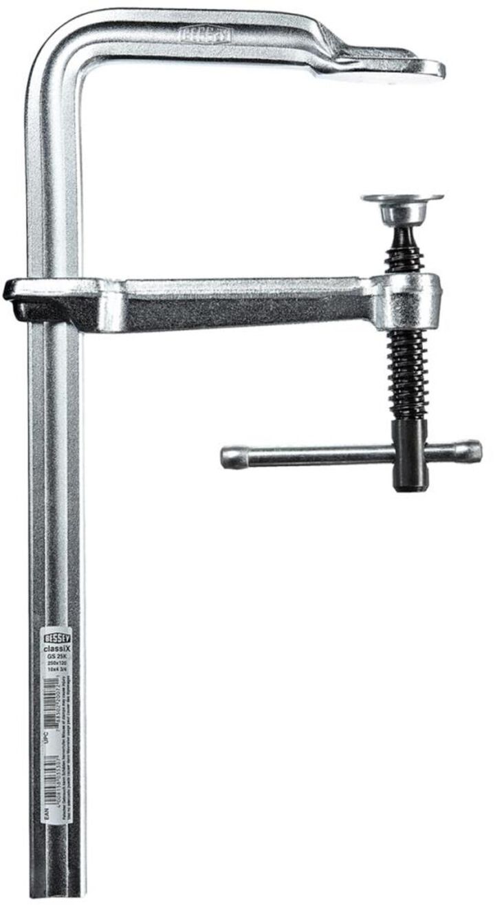 Bessey ClassiX Light Duty Clamp 4 Inch Capacity 3-1/5 Inch Throat Depth, large image number 0