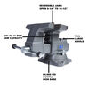 Wilton Reversible Bench Vise, small image number 2