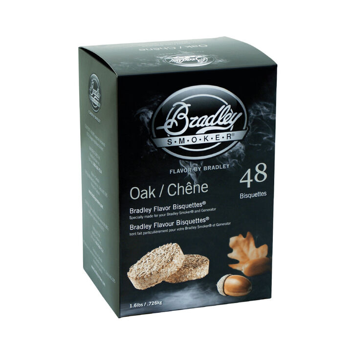 Bradley Smoker Oak Wood Bisquettes 48pk