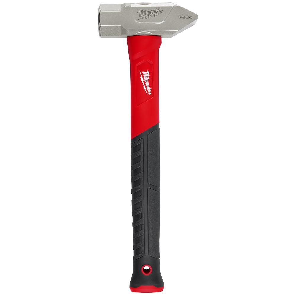 Milwaukee 2 1/2 lb Fiberglass Cross Peen Hammer, large image number 1
