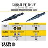 Klein Tools Step Drill Bit #1 Double-Fluted, small image number 5