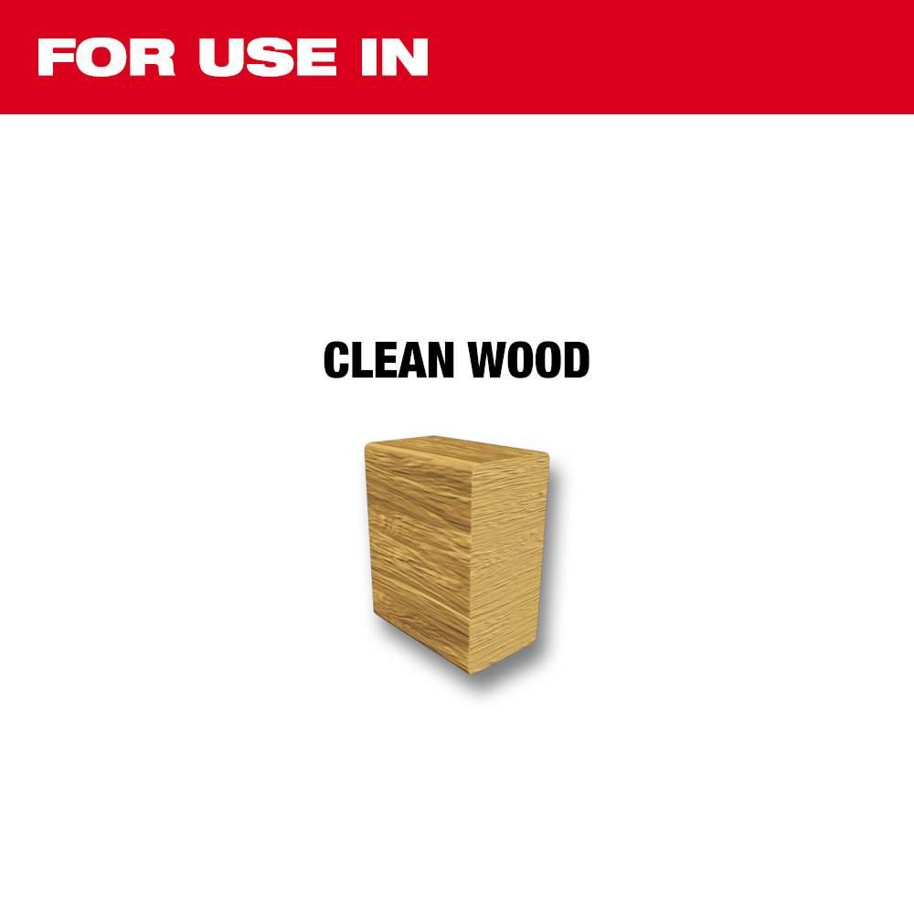 Milwaukee 6-1/2 in. SPEED FEED Wood Bit Set (6 Piece), large image number 2