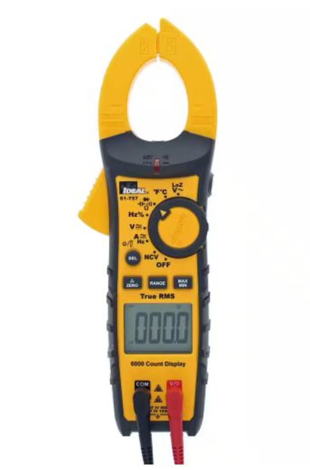 Ideal Industries TightSight 600A AC/DC TRMS Clamp Meter, large image number 2