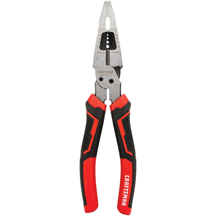 CRAFTSMAN 8 Inch 6-in-1 Long Nose Pliers