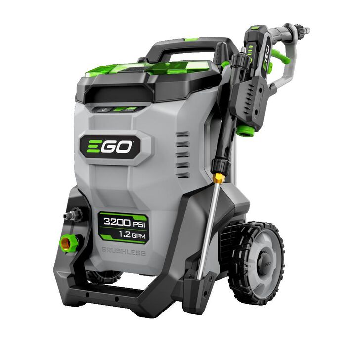 EGO POWER+ 3200 PSI 1.2 GPM Battery Powered Cold Water Pressure Washer with 5 Spray Nozzles Bare Tool