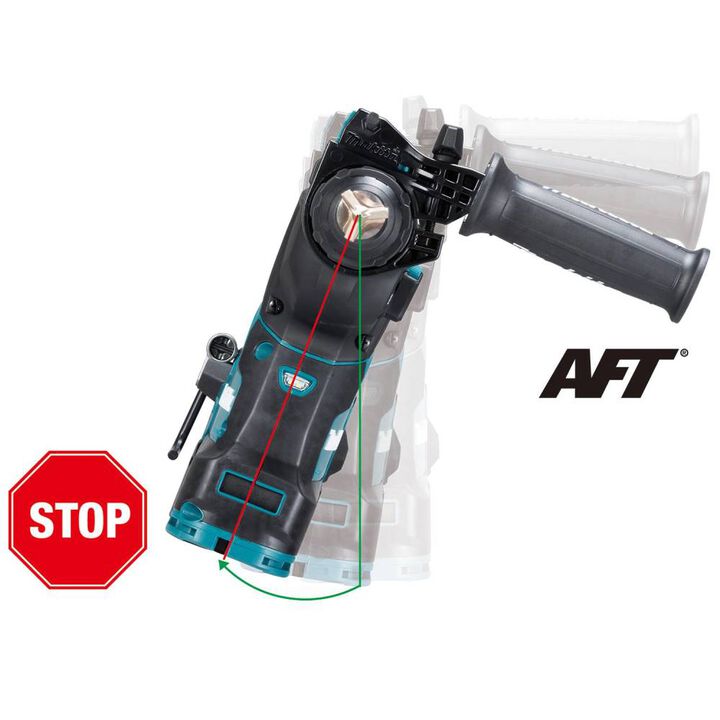 Makita 40V max XGT Rotary Hammer 1 1/8in AVT (Bare Tool), large image number 4
