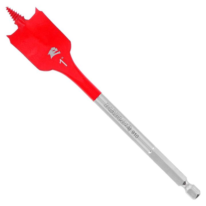 Diablo Tools 1in x 6in SPEEDemon Spade Bit 2 Pack
