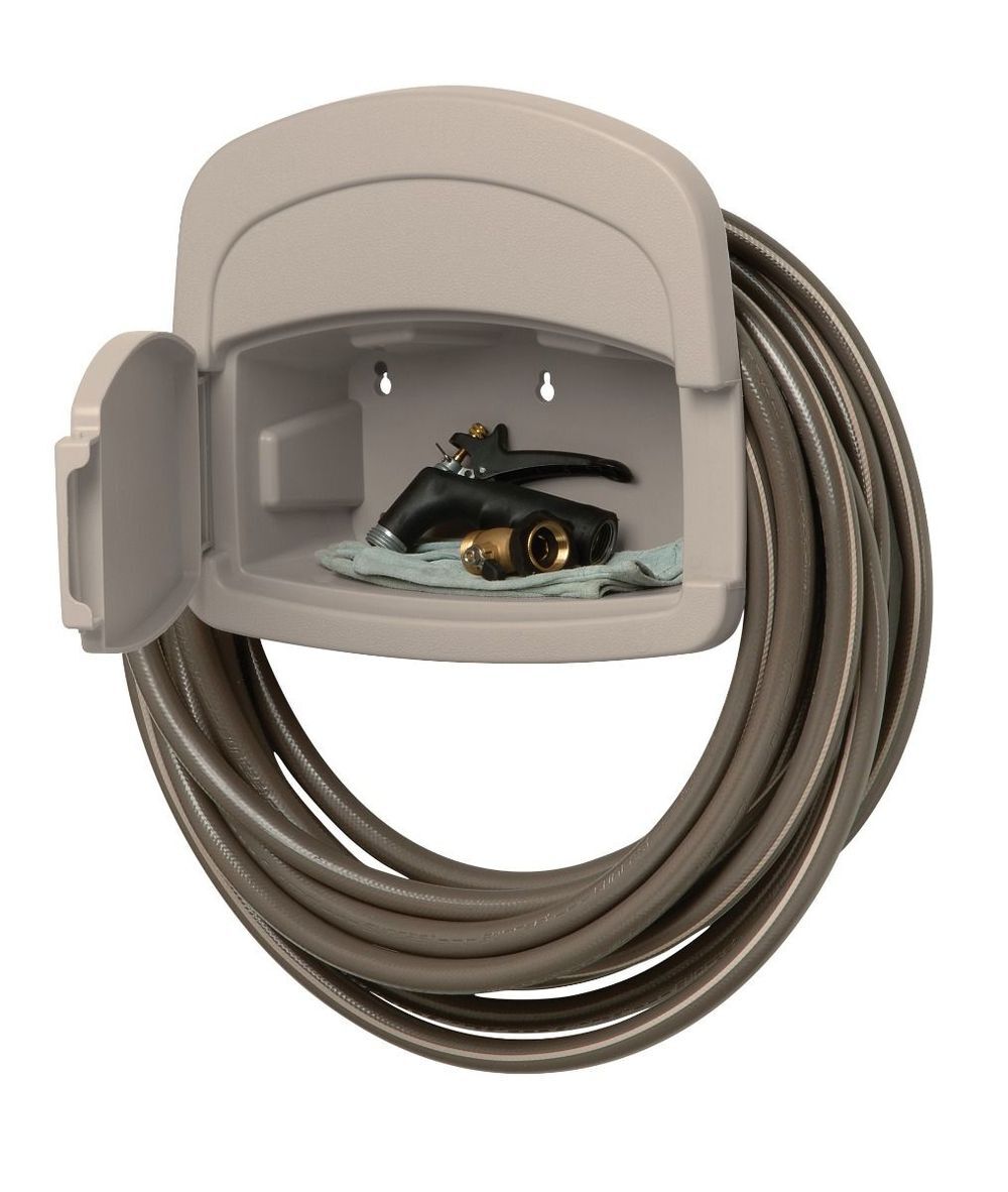 Suncast 150 Ft. 5/8 Inch Vinyl Hose Hanger, Light Taupe, large image number 2